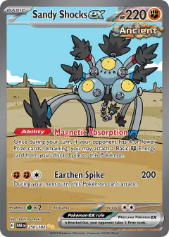 Sandy Shocks ex Special Illustration Rare card from Paradox Rift