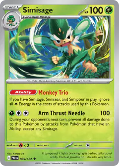 Simisage Uncommon card from Paradox Rift