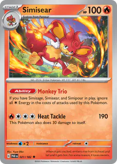 Simisear Uncommon card from Paradox Rift