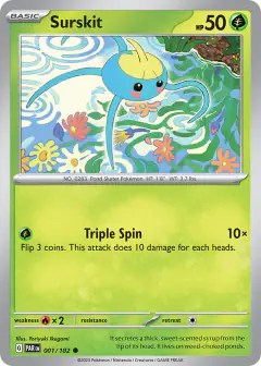 Surskit Common card from Paradox Rift