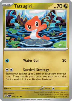 Tatsugiri Uncommon card from Paradox Rift