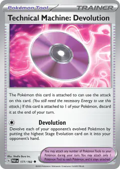 Technical Machine: Devolution Uncommon card from Paradox Rift