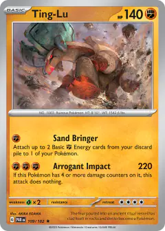 Ting-Lu Rare card from Paradox Rift