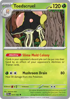 Toedscruel Uncommon card from Paradox Rift
