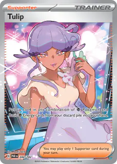 Tulip Ultra Rare card from Paradox Rift
