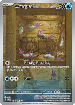Wimpod Illustration Rare card from Paradox Rift