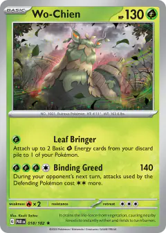 Wo-Chien Rare card from Paradox Rift