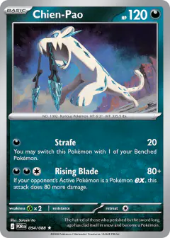 Chien-Pao Rare card from Perfect Order