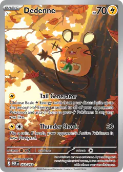 Dedenne Illustration Rare card from Perfect Order