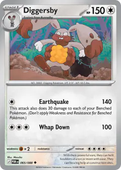 Diggersby Uncommon card from Perfect Order