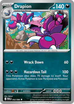 Drapion Uncommon card from Perfect Order