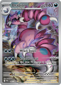 Drapion Illustration Rare card from Perfect Order