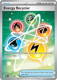 Energy Recycler Ultra Rare card from Perfect Order