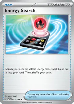 Energy Search Common card from Perfect Order