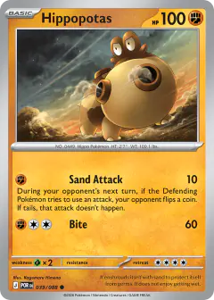 Hippopotas Common card from Perfect Order