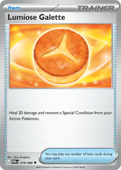 Lumiose Galette Uncommon card from Perfect Order