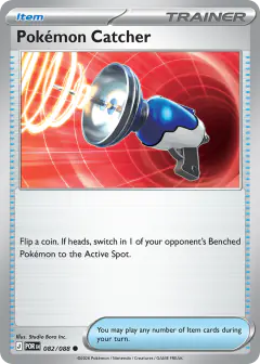 Pokémon Catcher Common card from Perfect Order