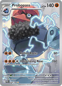 Probopass Illustration Rare card from Perfect Order