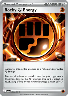 Rocky Fighting Energy Rare card from Perfect Order