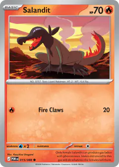 Salandit Common card from Perfect Order