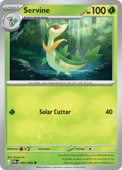 Servine Common card from Perfect Order