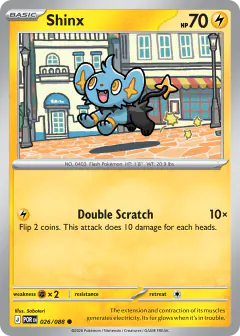 Shinx Common card from Perfect Order
