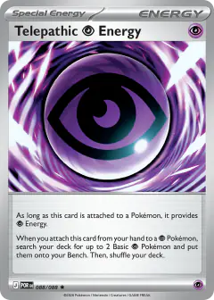 Telepathic Psychic Energy Rare card from Perfect Order