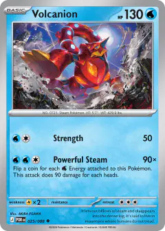 Volcanion Uncommon card from Perfect Order