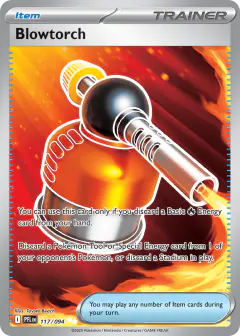 Blowtorch Ultra Rare card from Phantasmal Flames