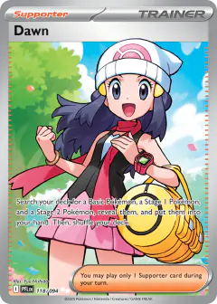 Dawn Ultra Rare card from Phantasmal Flames