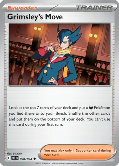 Grimsley's Move Uncommon card from Phantasmal Flames