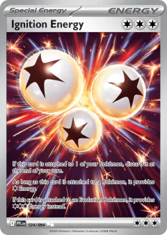 Ignition Energy Ultra Rare card from Phantasmal Flames