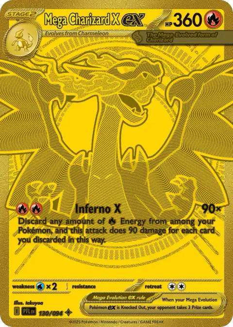 Mega Charizard X ex Mega Hyper Rare