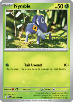Nymble Common card from Phantasmal Flames