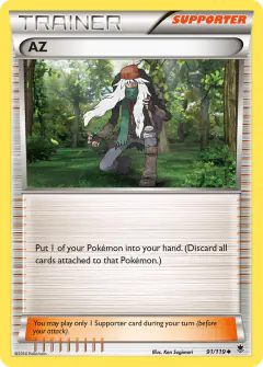 AZ Uncommon card from Phantom Forces