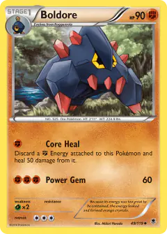 Boldore Uncommon card from Phantom Forces