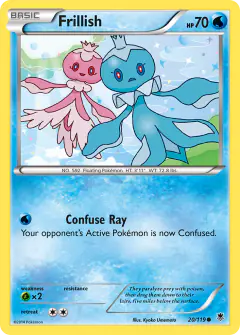Frillish Common card from Phantom Forces