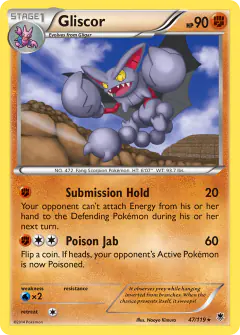 Gliscor Rare card from Phantom Forces
