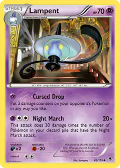 Lampent Uncommon card from Phantom Forces