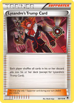 Lysandre's Trump Card Uncommon card from Phantom Forces