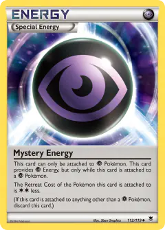 Mystery Energy Uncommon card from Phantom Forces