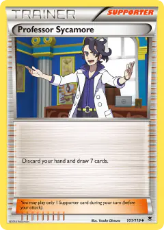 Professor Sycamore Uncommon card from Phantom Forces