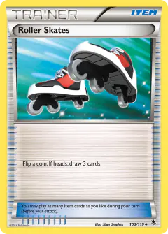 Roller Skates Uncommon card from Phantom Forces