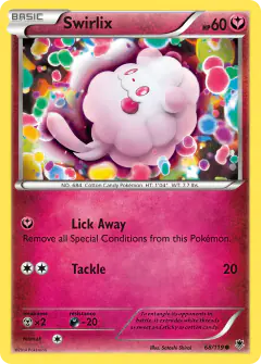 Swirlix Common card from Phantom Forces