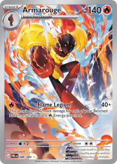 Armarouge Illustration Rare card from Pitch Black