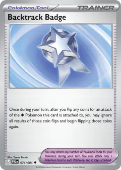Backtrack Badge Uncommon card from Pitch Black