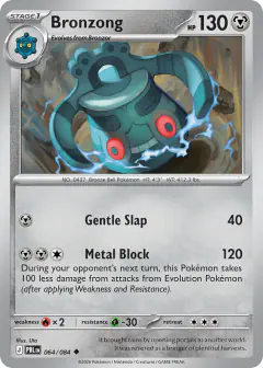 Bronzong Uncommon card from Pitch Black