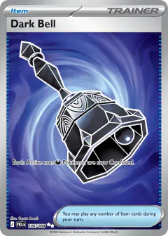 Dark Bell Ultra Rare card from Pitch Black