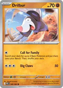 Drilbur Common card from Pitch Black