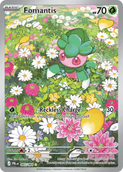 Fomantis Illustration Rare card from Pitch Black